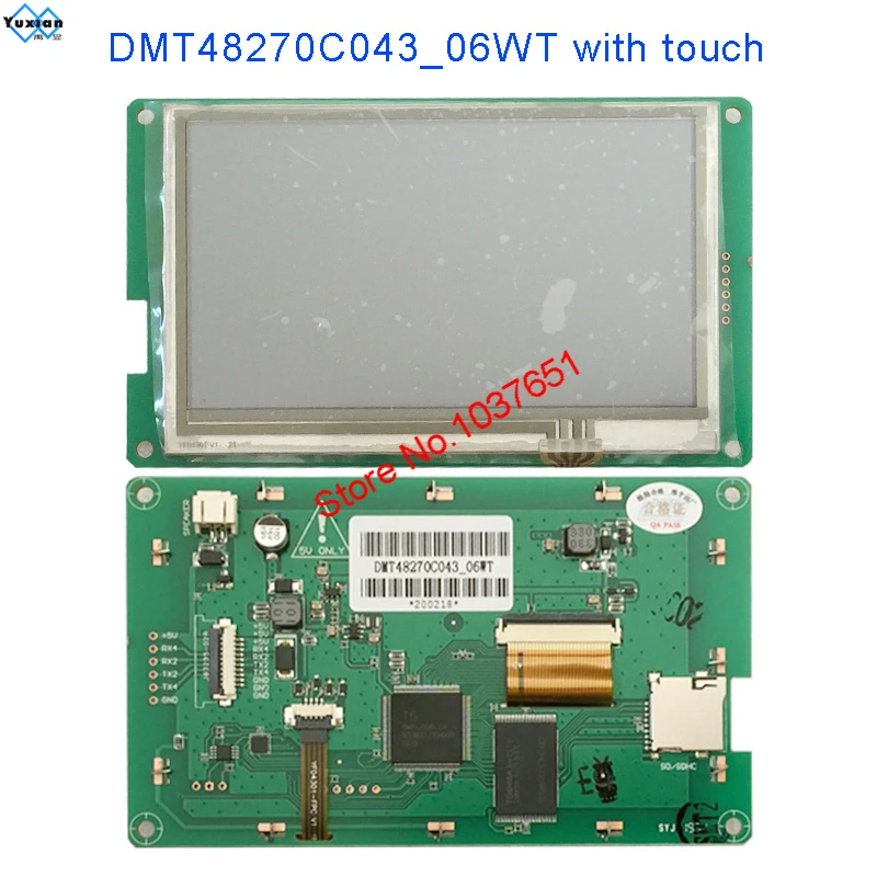 DMT48270C043_06WT WN 2 5-дюймовый DGUS II TFT дисплей Dwin