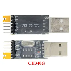 Преобразователь USB в TTL UART модуль CH340G CH340 3,3 V 5V переключатель 1 шт. H43