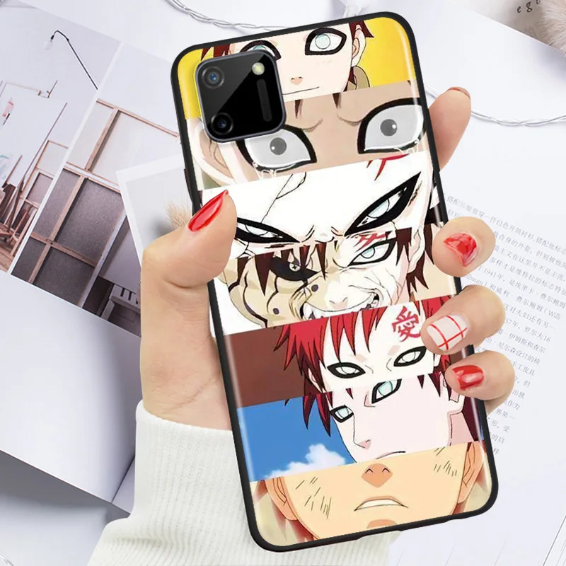 

Hot Anime Gaara For OPPO Realme C2 C3 C11 C12 C15 C17 X2 X3 X7 XT X50 Q2 Q2i V3 V5 V15 Pro Phone Case
