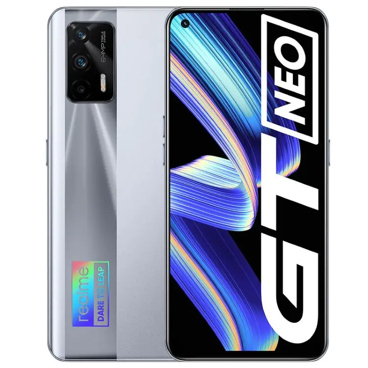 new for realme gt neo 5g mobile phone 6 43 amoled screen 64mp main camera 50wmax smart flash charging nfc smartphone free global shipping