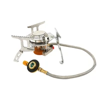 camping gas burner ultralight folding portable multi fuel stainless steel hiking outdoor cooking mini camping gas stove