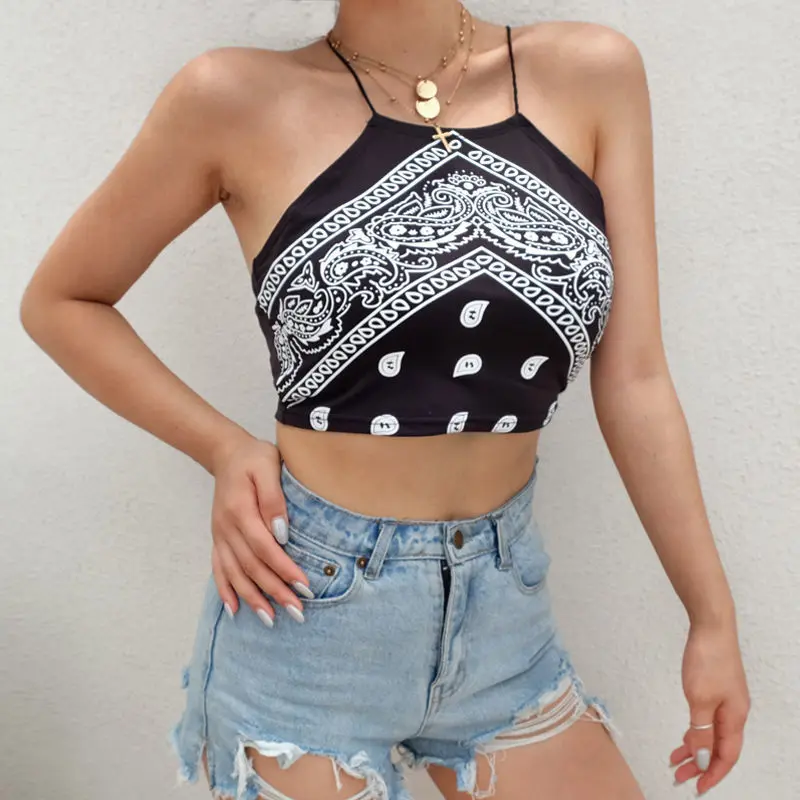 

Cross-back Camisole Sexy Crop-Back Top Women's Interior Backing Shirt