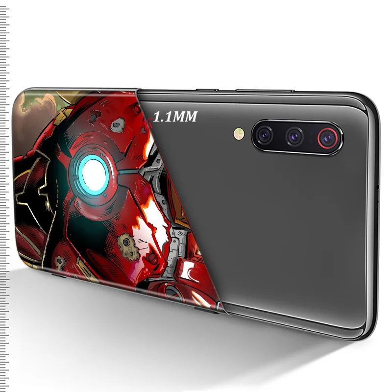

Marvel Avengers Iron Man Super Hero For Xiaomi Mi Note 11i 11 10T 10i 10 Ultra 9T 9 SE 8 Lite Pro 5G TPU Silicone Phone Case