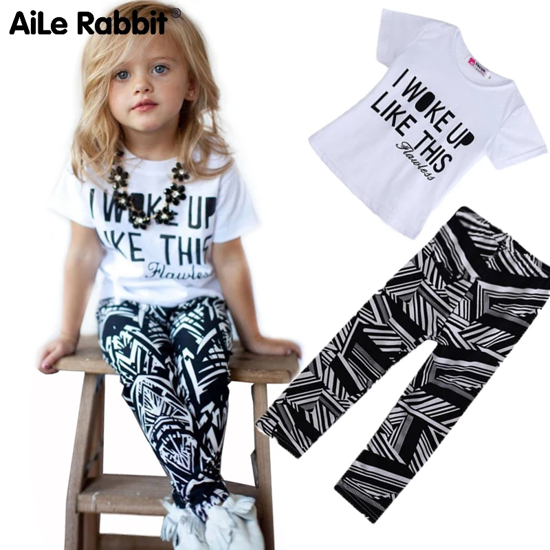 Комплект одежды из рубашки и брюк для девочек в полоску|girls clothing|shirt and pantsoutfit set girl |