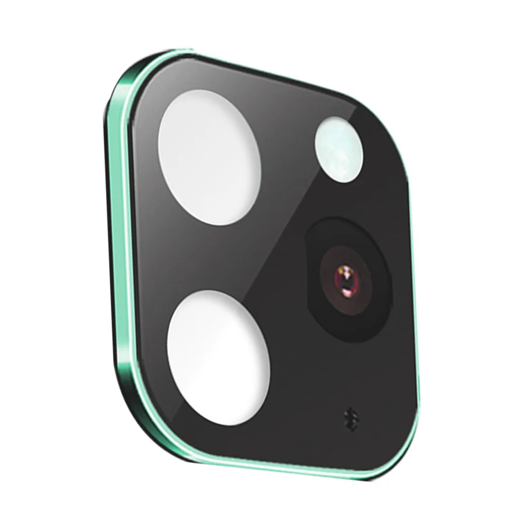No.4 Green 1/2 шт. для iPhone Apple iPhone X XS MAX секунд изменение для 11Pro для iPhone 11 PRO MAX наклейка на рассеиватель изменение Камера Защитная крышка - Цвет: No.4 Green