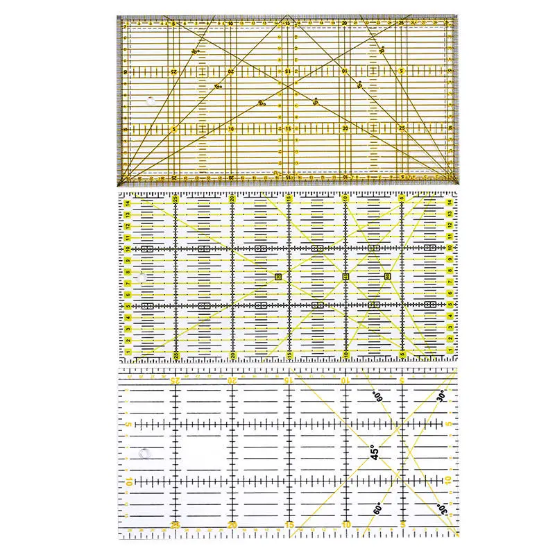 Многоцелевая линейка для лоскутного шитья квилтинга одежды 30 х15 см акриловые