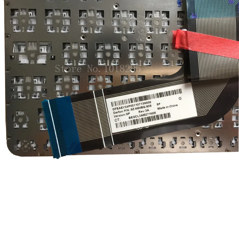 Новая клавиатура с испанской раскладкой для ноутбука HP Pavilion 15 P P000 15t p000 p100 17 f f000 17t