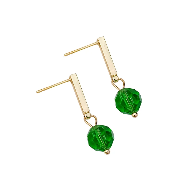 

202020korean Stud Earrings High-Grade Earrings New Fashionable Elegant Pure Silver Net Red All-Match Small Ornament for Women