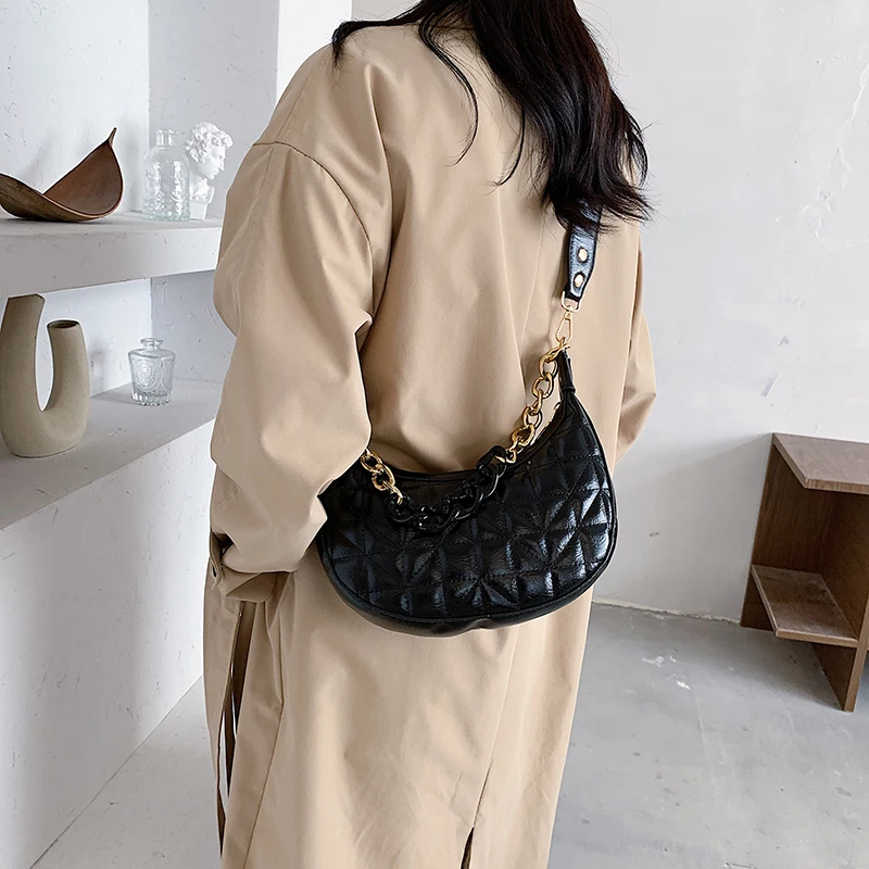 Luxury Designer 2021 Women Bags Fashion Chain Shoulder Crossbody Hand Small Handbags Branded Female Purse New | Багаж и сумки