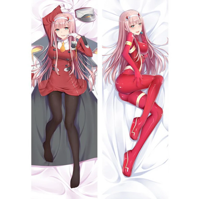 Милые аниме DARLING in the FRANXX Zero две наволочки дакимакура Чехол Сексуальная девушка 3D