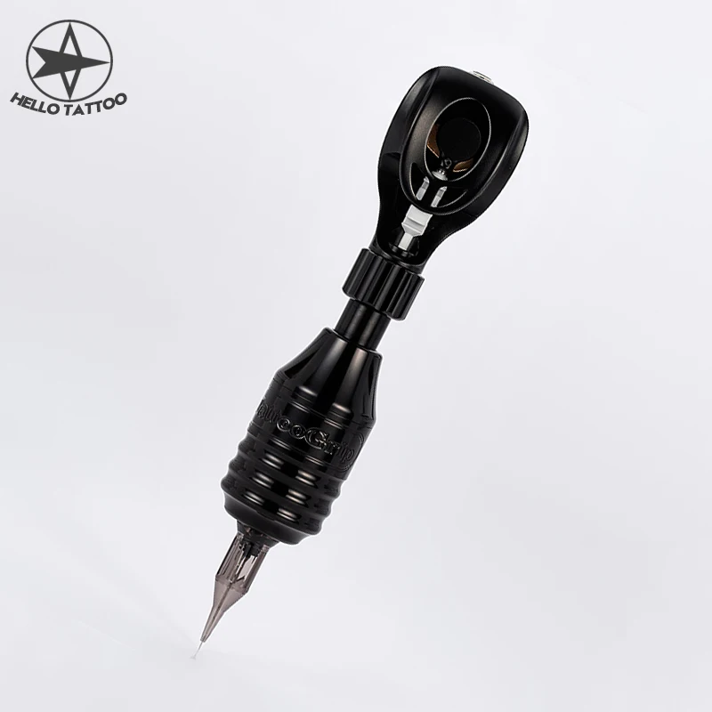 HELLO Tattoo Machine Rotary Stable Brushless Japan Corelss Motor Stroke 4mm Less Vibration Tattoo Gun Machine