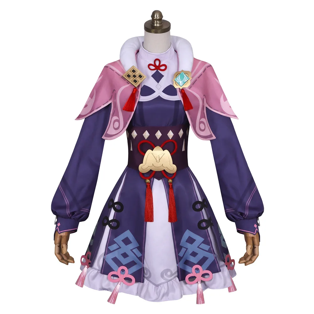 

Genshin Impact Yunjin Cosplay Costume Dress Outfits Halloween Carnival Suit