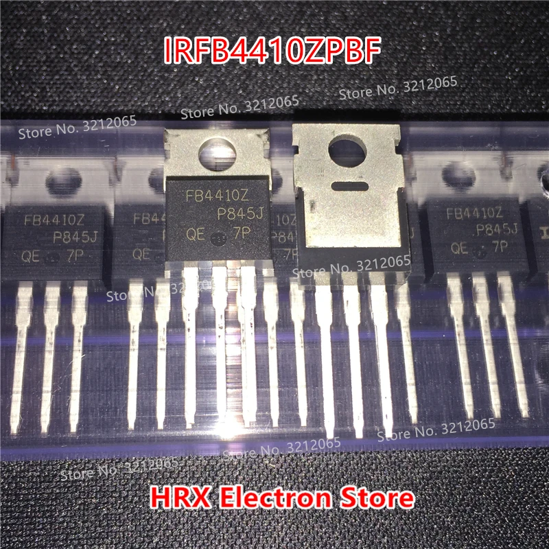 Новый оригинальный импорт IRFB4410ZPBF IRFB4410Z FB4410Z MOSFET 100V 97A TO-220 2018 + 10 шт./лот