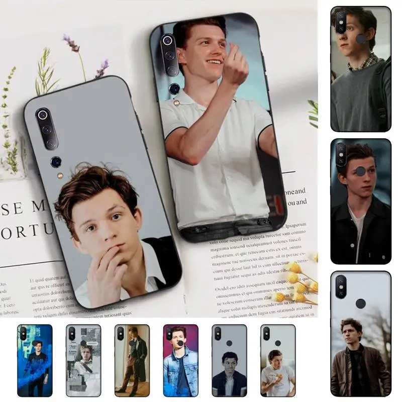 

FHNBLJ Tom Holland Phone Case for Xiaomi mi 9 8 10 5 6 lite F1 SE Max 3 2 mix 2s