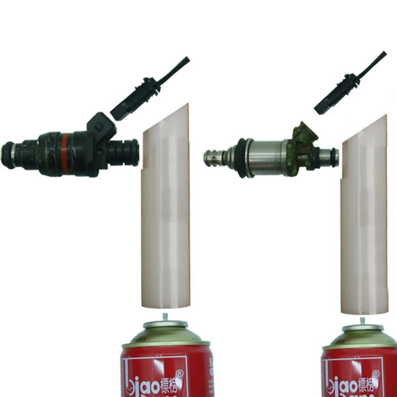 Транспортное средство Топливная форсунка флеш Cleaner адаптер DIY Kit инструмент для