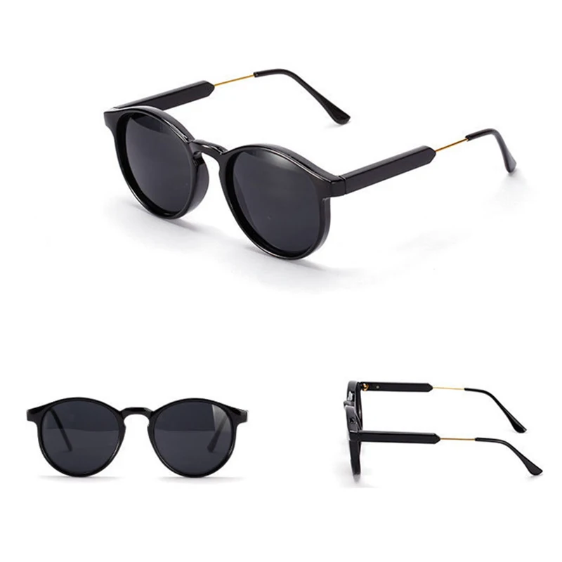 RBRARE Round Thick Border Sunglasses Women/Men Classic Leopard Outdoor Oculos De Sol Gafas Luxurious Brand Driving Sun Glasses | Аксессуары