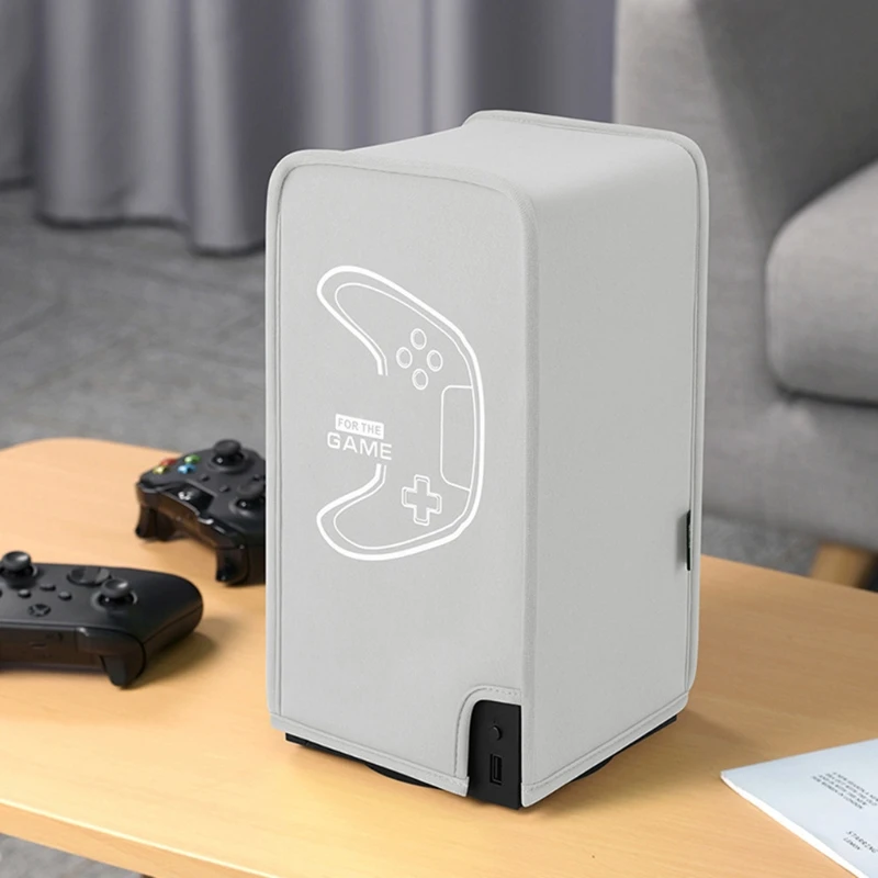 

Dust Cover for X Box Series X Gaming System Protector Neoprene Water Resistant Lightweight Elastic Covers Case