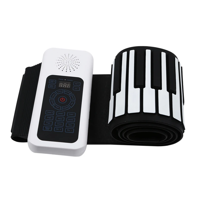 Модернизированная 88 клавиш универсальная гибкая рулонная мягкая электронная