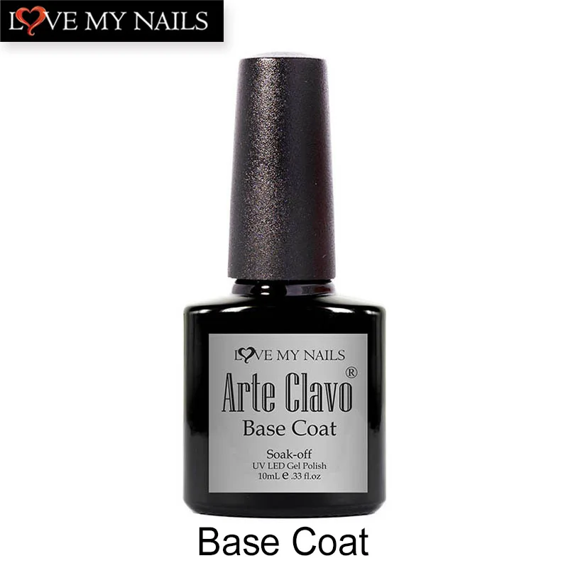 Arte Clavo 10ml Soak Off Primer UV Gel Varnish Fast Dry Base Top Coat Matt Set Nail No Wipe Lak Nails Art Manicure | Красота и