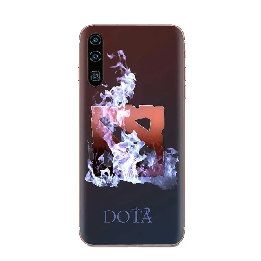 Diy Colorful Drawing TPU Dota 2 Game For Huawei Honor Mate Nova Note 20 20s 30 5 5I 5T 6 7I 7C 8A 8X 9X 10 Pro Lite Play | Мобильные
