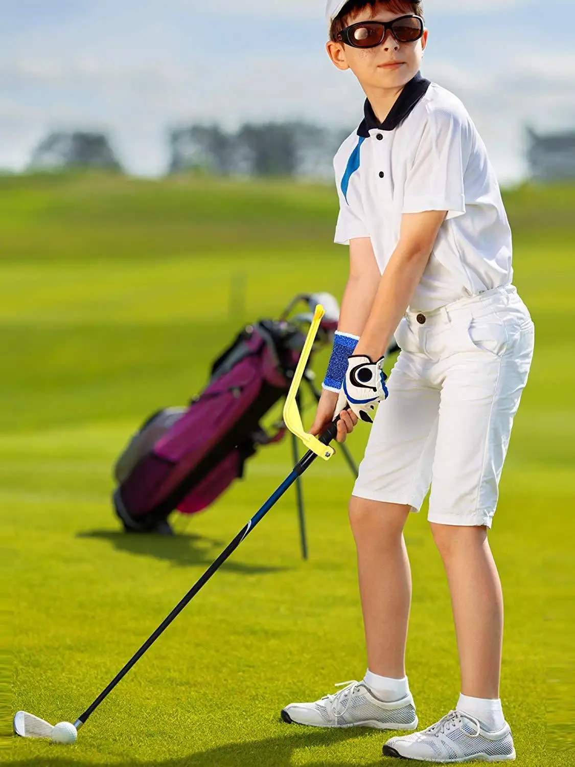 Инструменты для тренировки качелей гольфа инструмент коррекции качания с