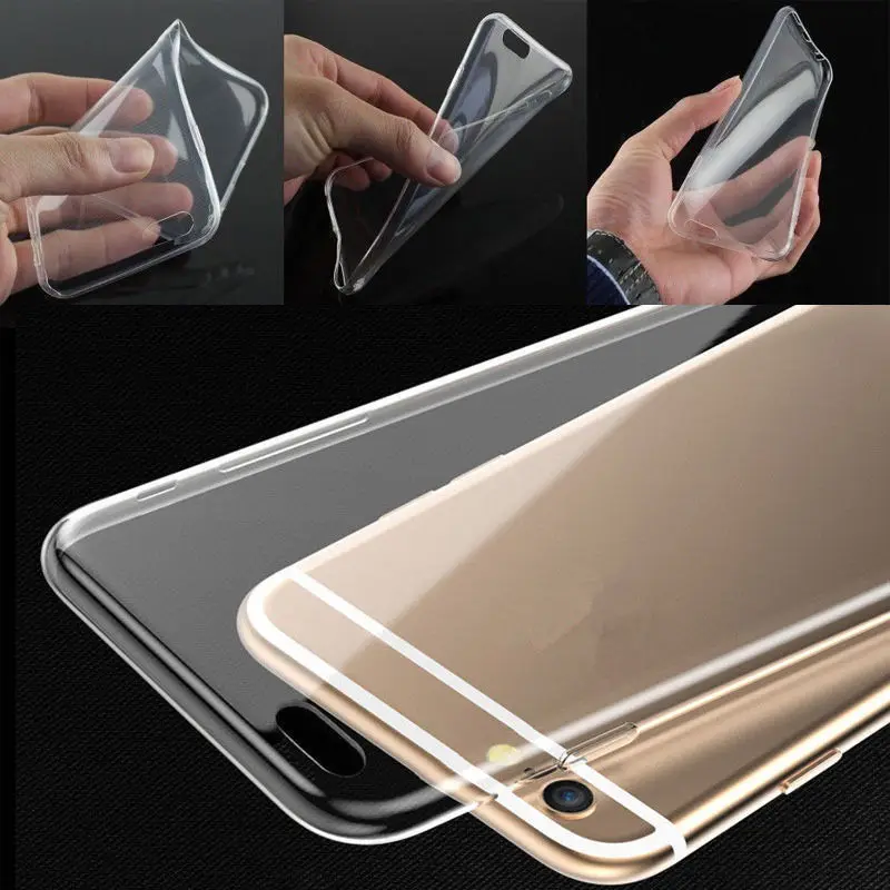 

Ultra Slim Clear Transparent Soft Phone Case For Apple iPhone XS MAX XR X 6 s 6S iPhon Case For iPhone 8 7 Plus Protection Cover