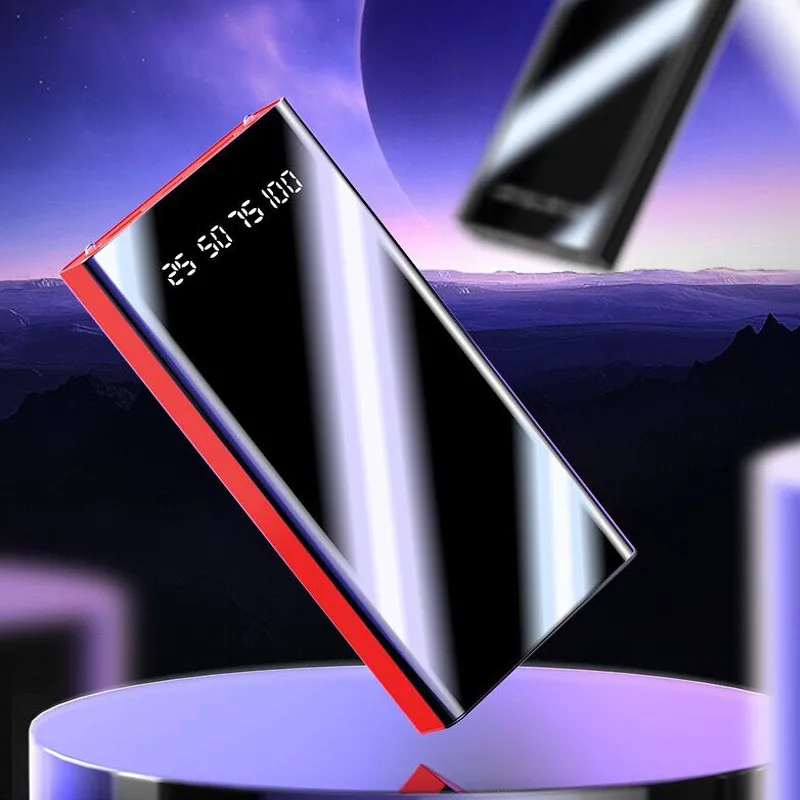 45000 мАч Power Bank с высокой пропускной способностью Портативный USB портативное