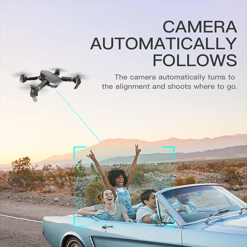 SG901 Дрон 4K HD Двойная камера Профессиональный складной с камерой 1080P WiFi FPV RC