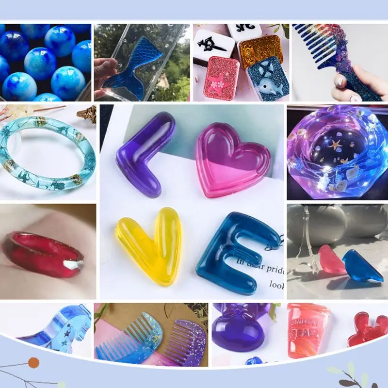 

Epoxy Resin Colorant 15 Colors Epoxy Resin Pigment Epoxy Resin Dye for Resin Jewelry DIY Crafts Art Making 10ml Each