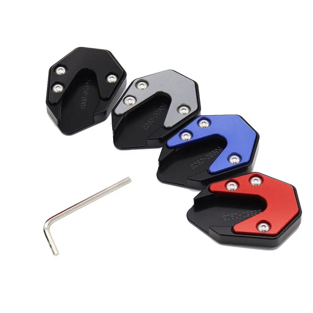 

Motorcycle Kickstand Pad Support Ground Outdoor Parking For HONDA Forza300 18-20 Motorcycle Foot Pad Side Support Plate Aluminum