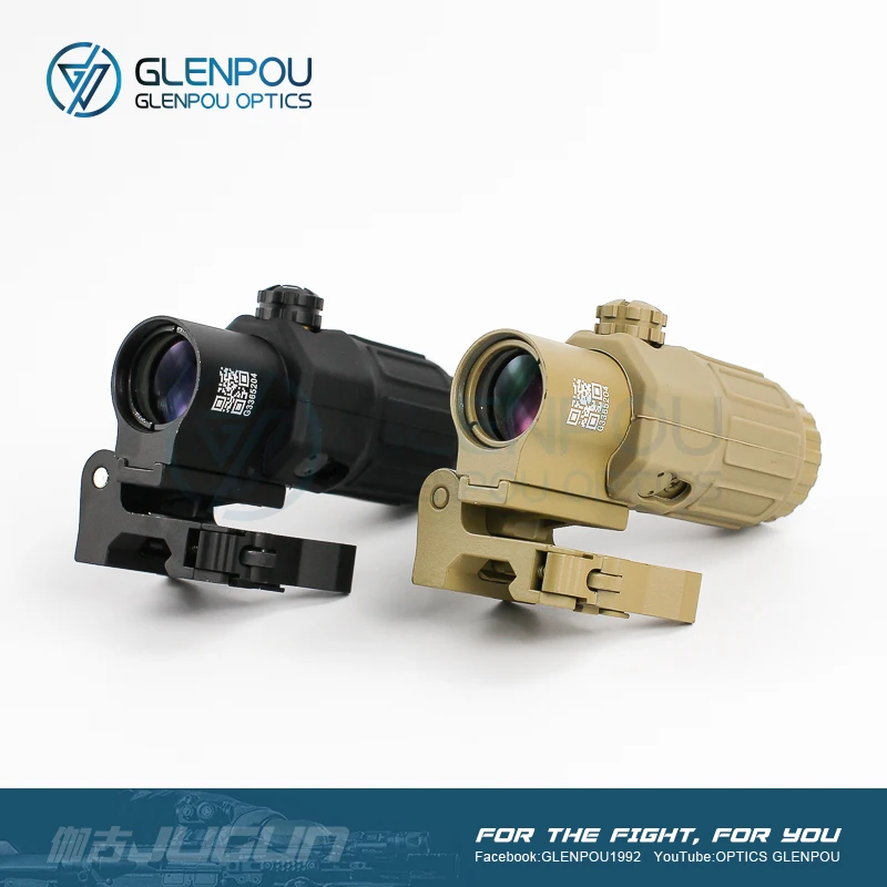 Увеличительное стекло G33 3X с переключателем на боковую стойку