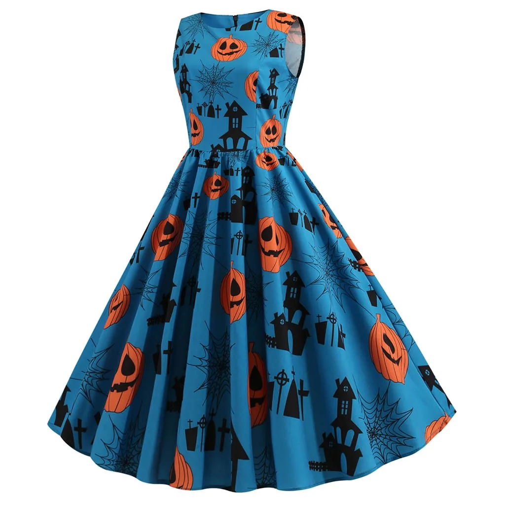 Вечерние винтажное платье А-силуэта вечернее без рукавов в стиле ретро для