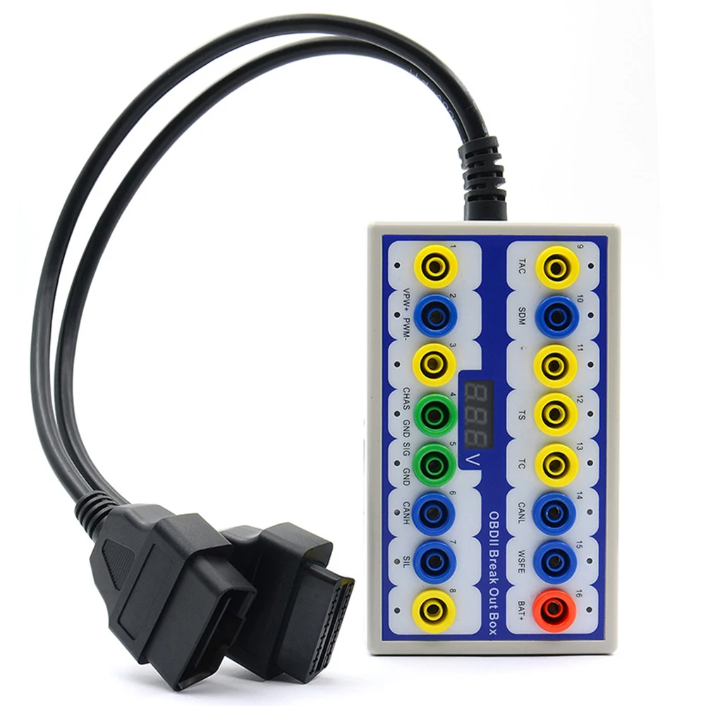 OBD 2 Разъем аксессуары тестер кабельной линии Авто диагностические инструменты