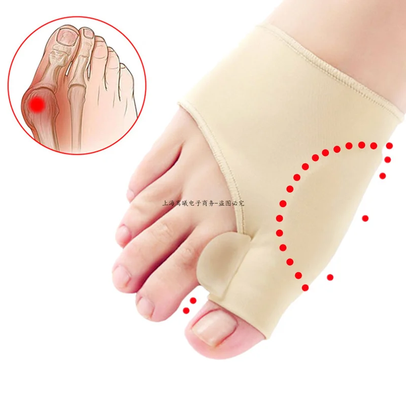 Горячая Распродажа: 1 пара корректор для большого пальца стопы можно гелевый Pad
