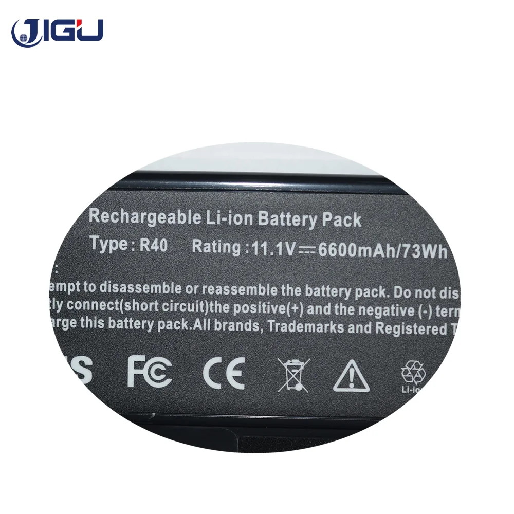 Аккумулятор для ноутбука JIGU Samsung R410 R408 R40 Q210 Q310 P60 P560 P50 00 P460 R60 FY01 X65 Pro X60 Plus R65|laptop battery