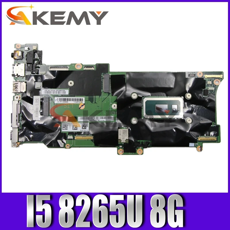 

Материнская плата для ноутбука Lenovo ThinkPad X1 Carbon 7th X1 Yoga 4th FX490 NM-B861 FRU;01YU350 CPU:I5 8265U 8G