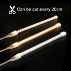 220 В 230 В Светодиодная лента 2835 гибкая светодиодная лента 120 светодиодовм уличный водонепроницаемый мягкий свет s EU UK 1 м 2 м 5 м 10 м 20 м 25 м 50 м 100 м