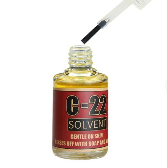 4FL. OZ(118 мл) C-22 волос растворитель лента средство для удаления клея для кружевных париков& Toupees для сильной двусторонней ленты и мягких связок парик - Цвет: 10ml