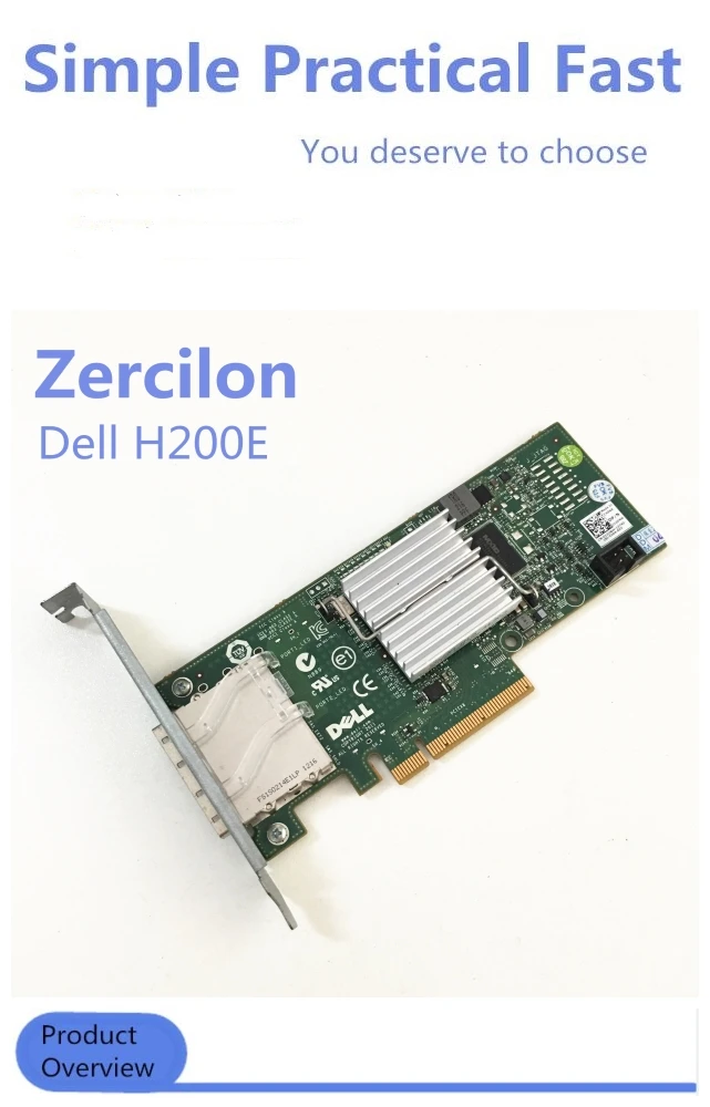 Используется DELL H200E 6GB HBA SAS channel card 2 порта Ext SFF-8088 12DNW LSISAS2008 = LSI 9200-8E