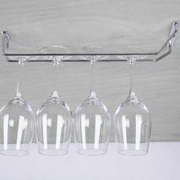 wine glass upside down cup holders champagne cup holder stainless steel kitchen bar storage organization racks wine glasses rack