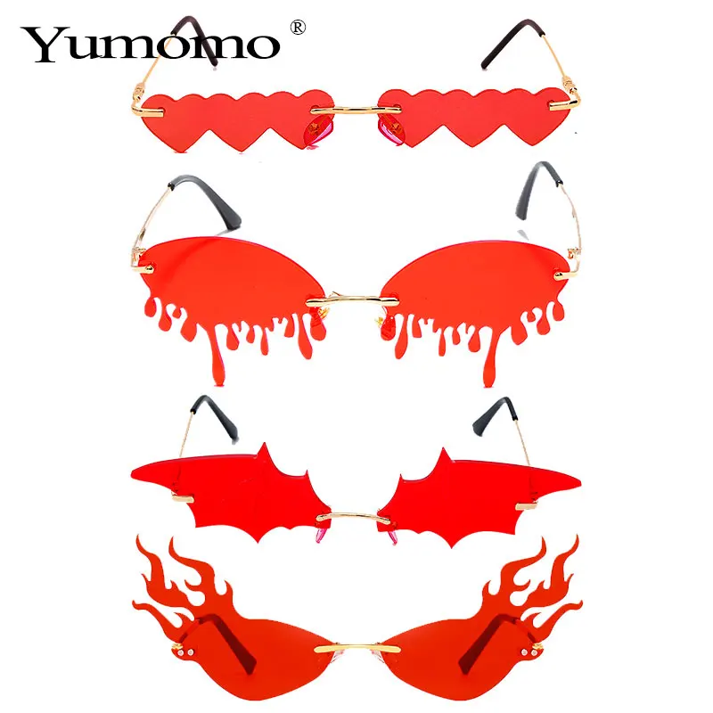 Солнцезащитные очки женские без оправы в стиле стимпанк | Аксессуары для одежды