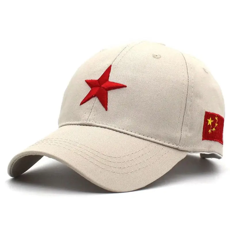

2019 Cartoon Chinese Flag Casquette Baseball Cap Adjustable Snapback Hats for Men and Women 203