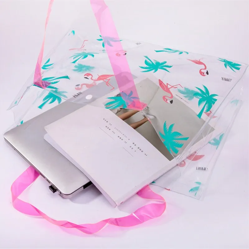 Водонепроницаемая женская сумка для плавания прозрачная Спортивная Дорожная из