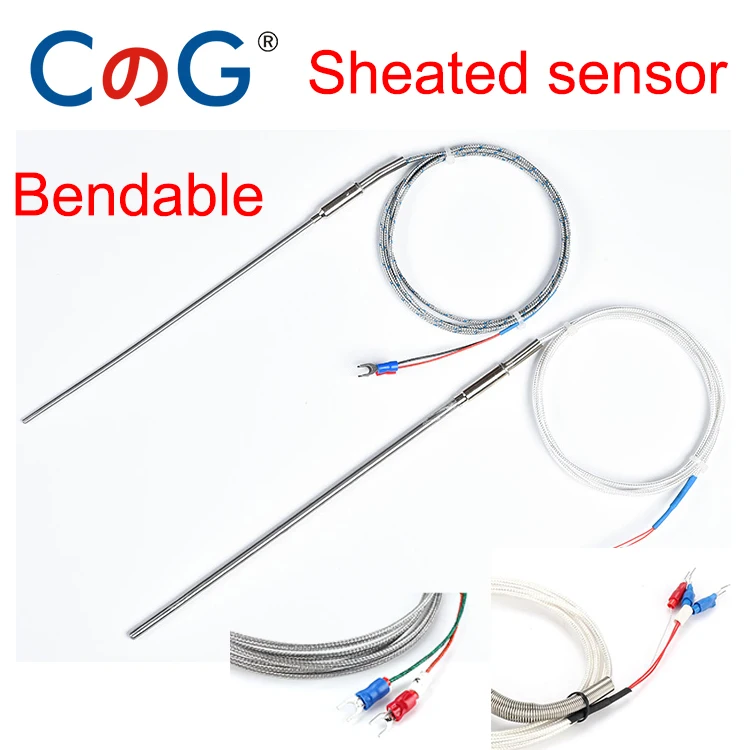 Гибкий гибкий температурный контроллер с покрытием термопары 0 900 градусов K тип 1/