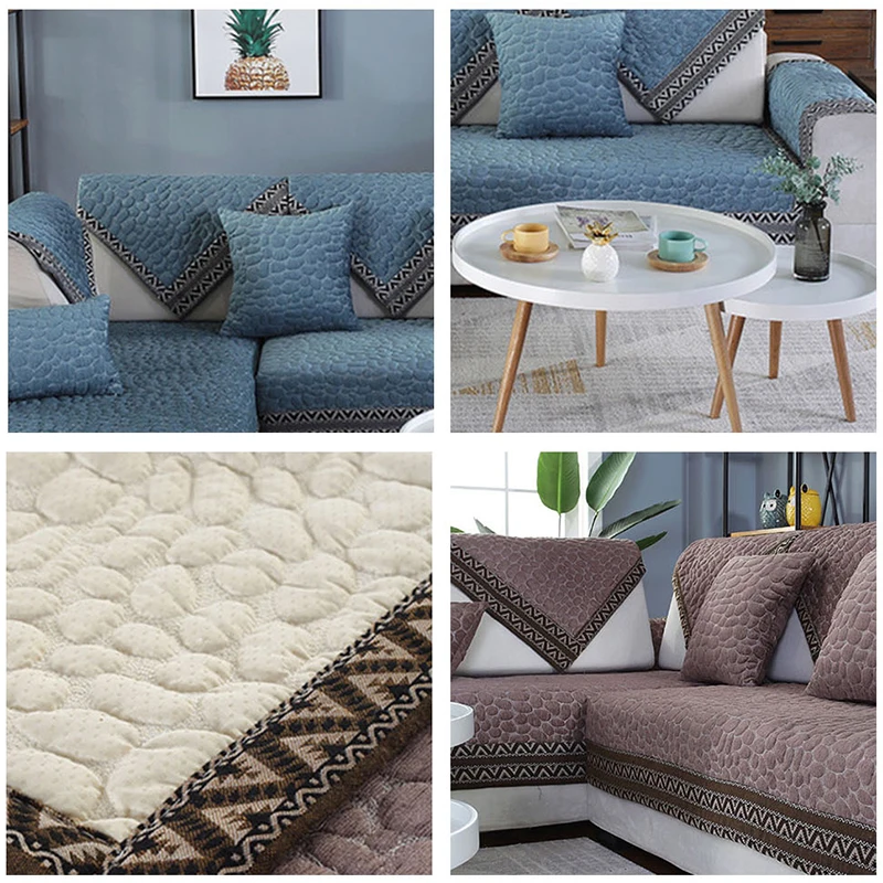 Высокое качество осень и зима широкополый кроличий мех диван подушка ткань не