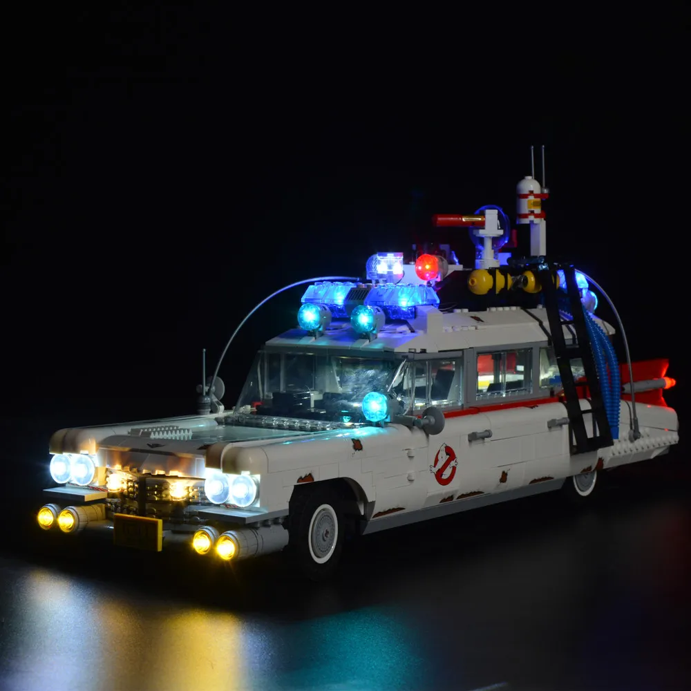 Светодиодный светильник комплект для 10274 создатель Ghostbusters ECTO 1 строительные
