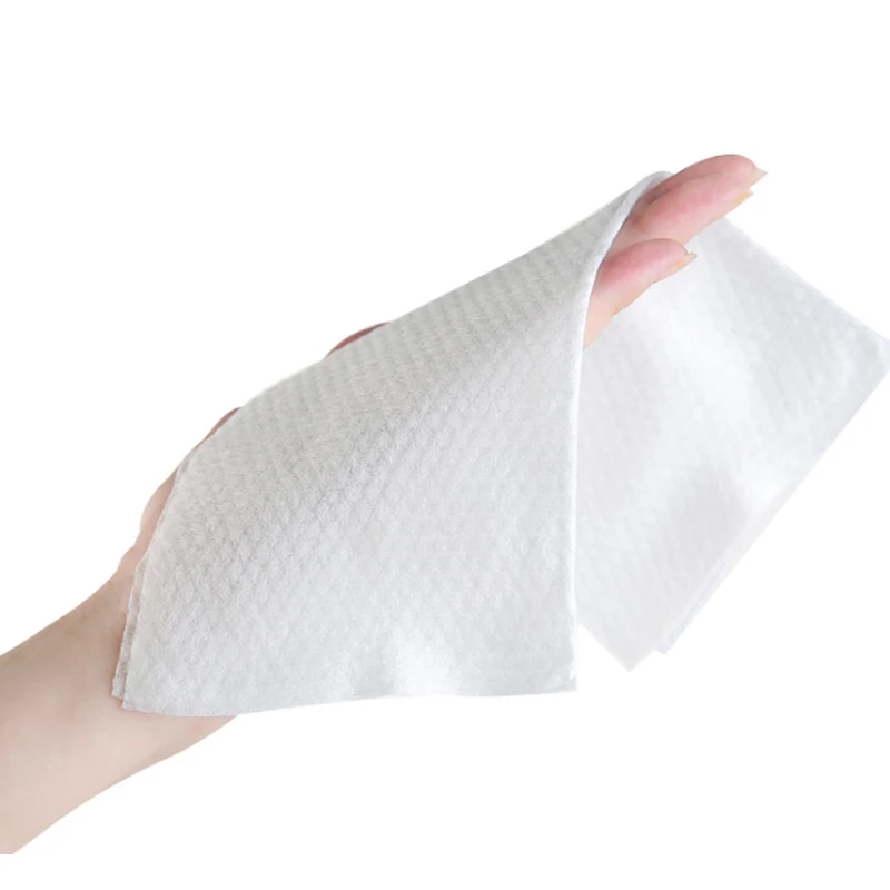 100 шт./упак. чистая ткань одноразовые хлопчатобумажное полотенце для мытья