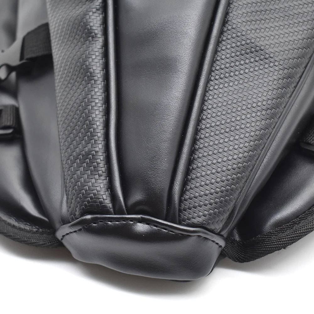 Новая сумка для мотоцикла из углеродного волокна рюкзак сиденья седла