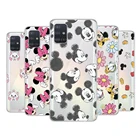 Силиконовый чехол с бантом Минни для Samsung Galaxy A01 A11 A12 A22 A21S A31 A41 A42 A51 A71 A32 A52 A72 A02S