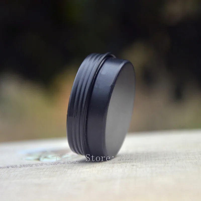 Банка для крема матовая черная 20-25 г | Красота и здоровье